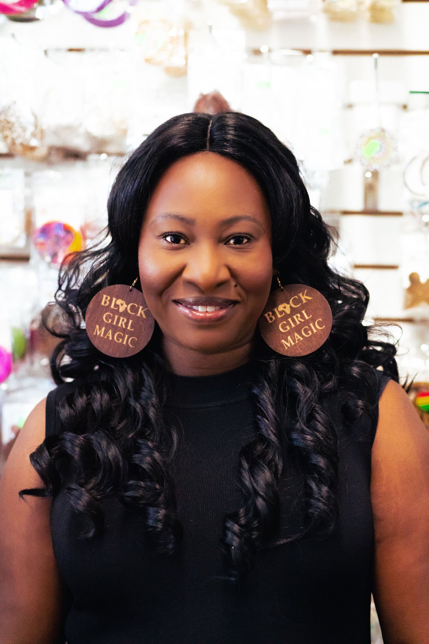 BLACK GIRL MAGIC EARRINGS